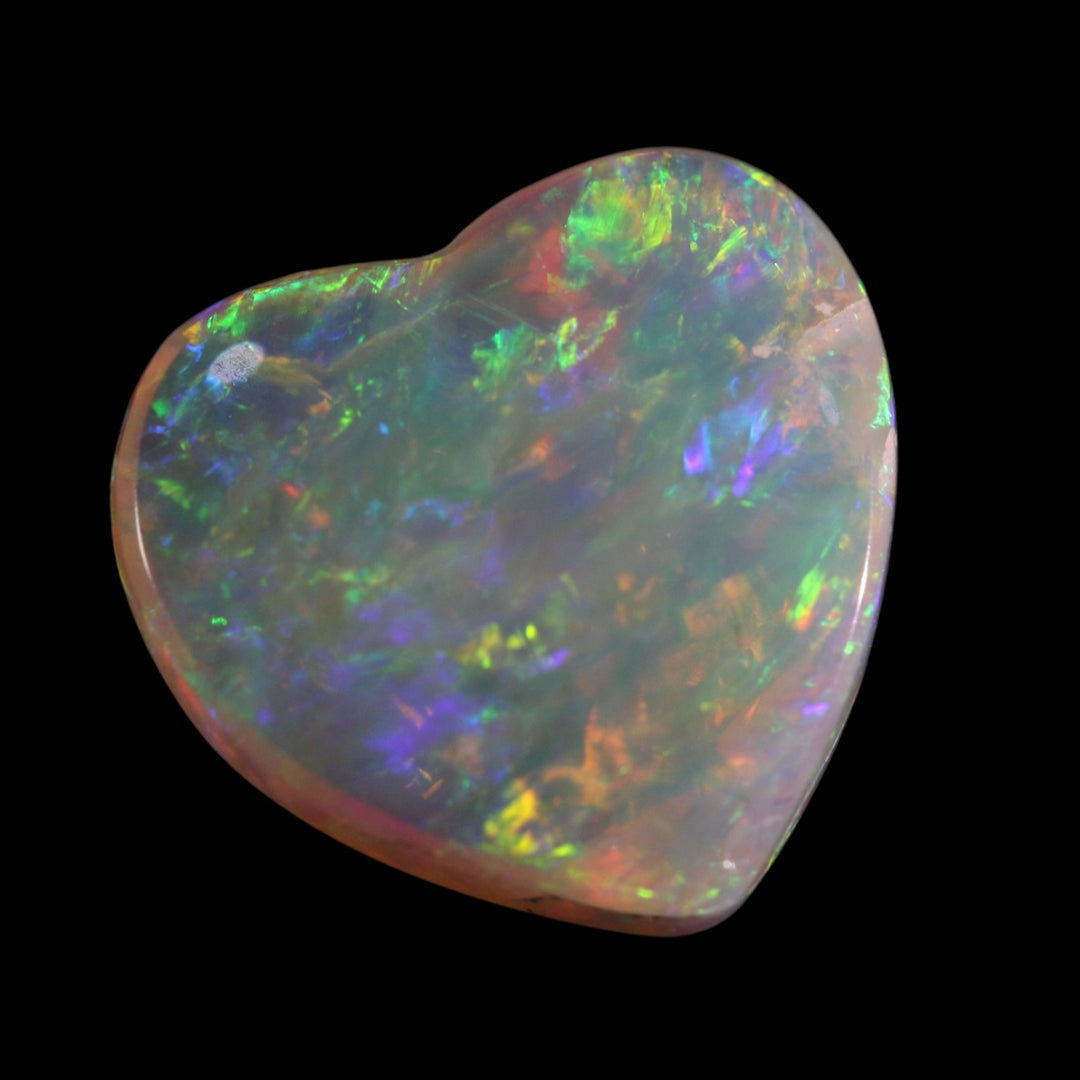 Coober Pedy Crystal Heart Opal