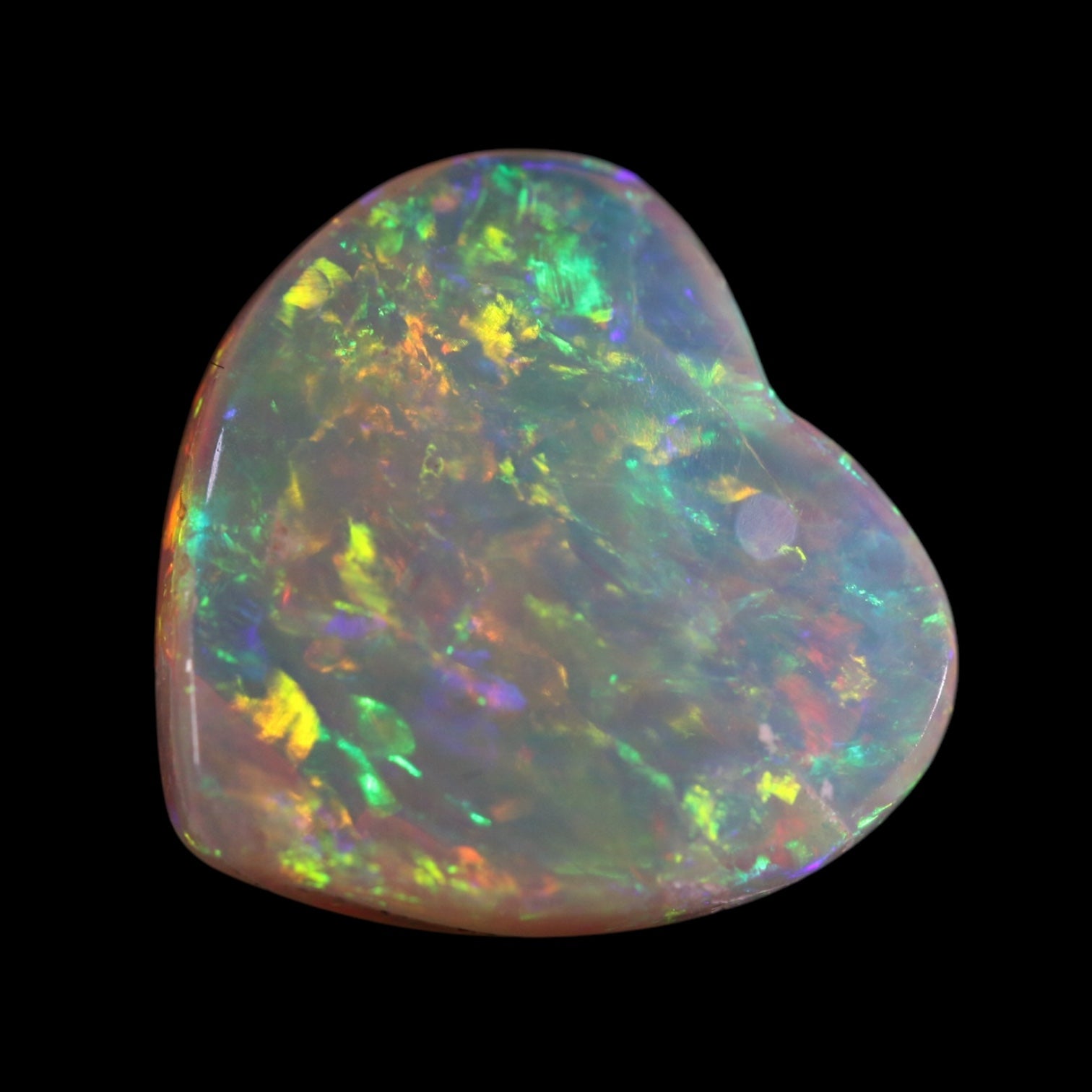Coober Pedy Crystal Heart Opal