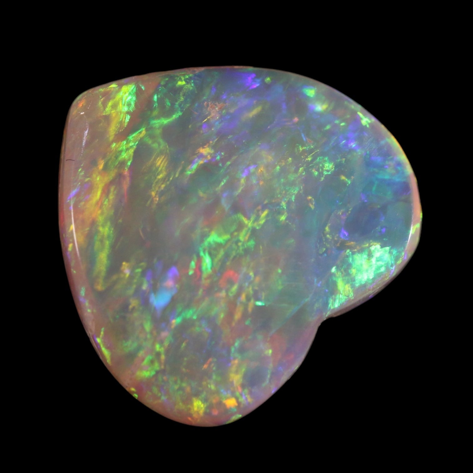 Coober Pedy Crystal Heart Opal