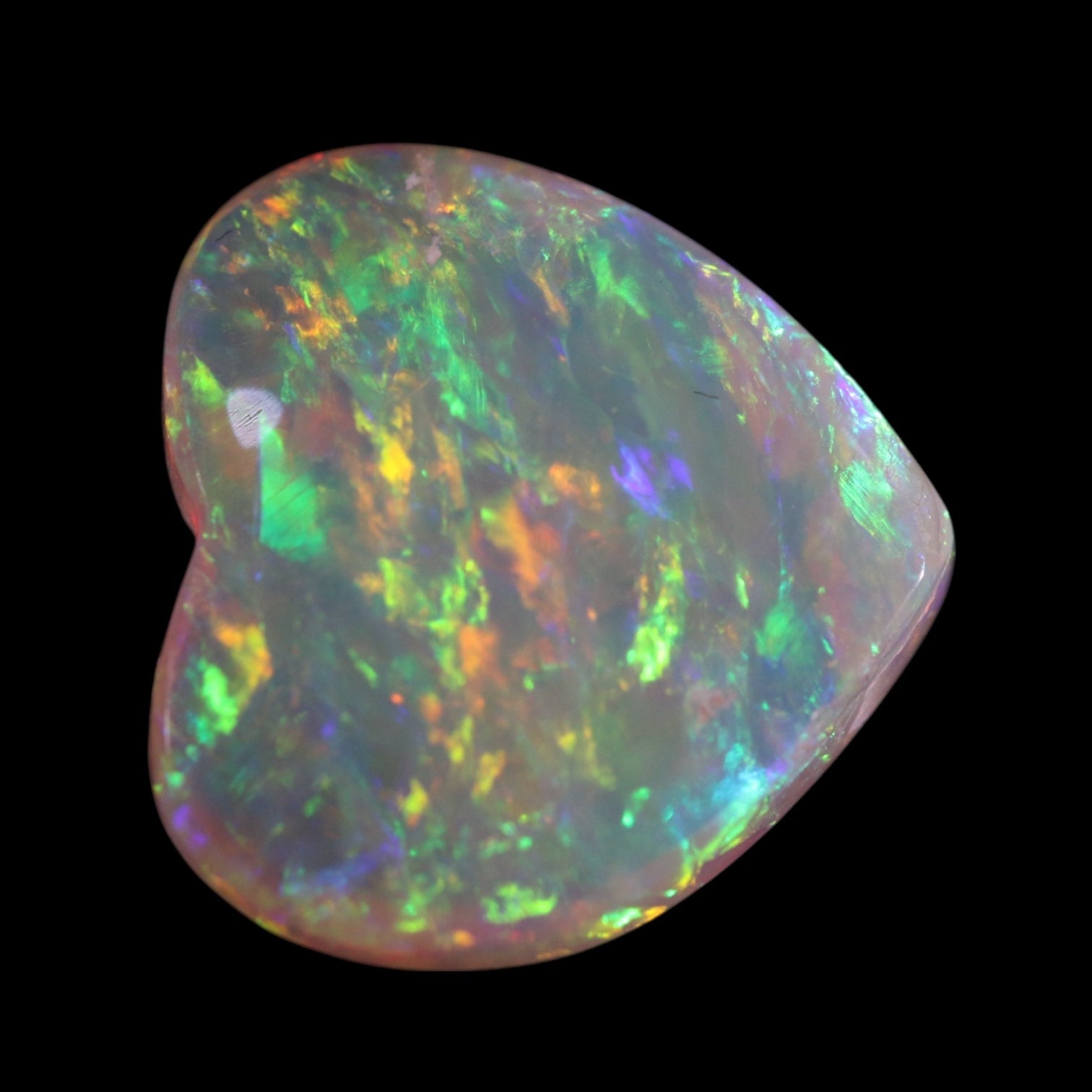 Coober Pedy Crystal Heart Opal