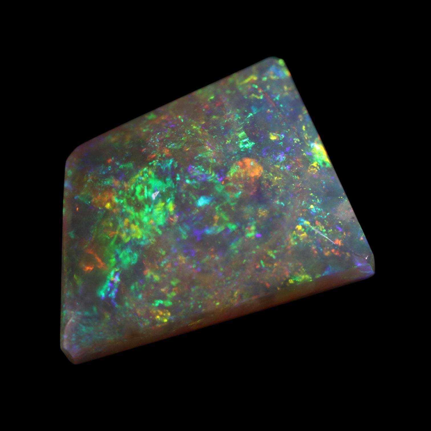 Premium Coober Pedy Crystal Opal – Freeform Gem Quality