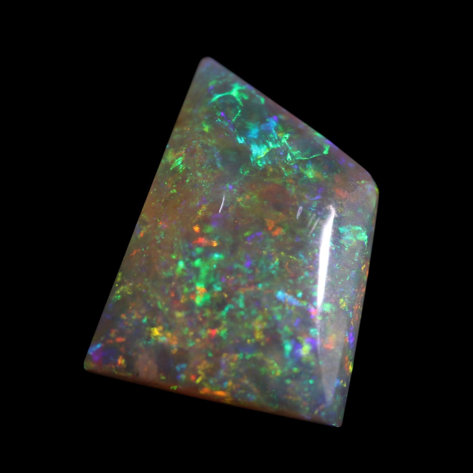 Premium Coober Pedy Crystal Opal – Freeform Gem Quality