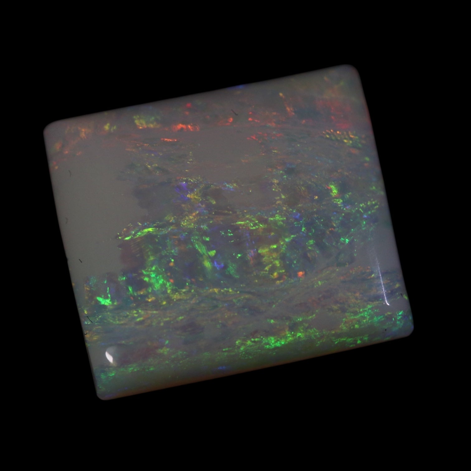 Coober Pedy Rectangle Cushion Cut Opal