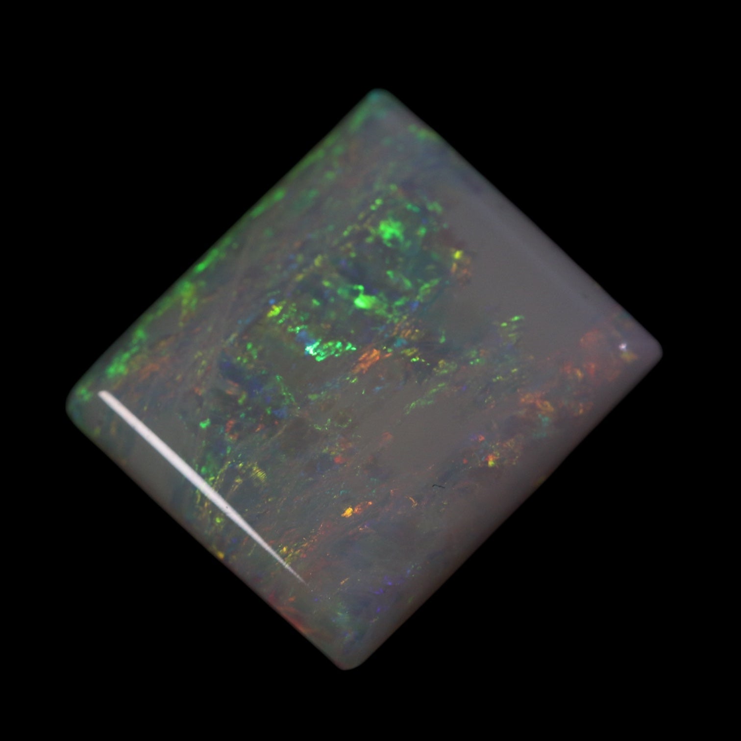 Coober Pedy Rectangle Cushion Cut Opal