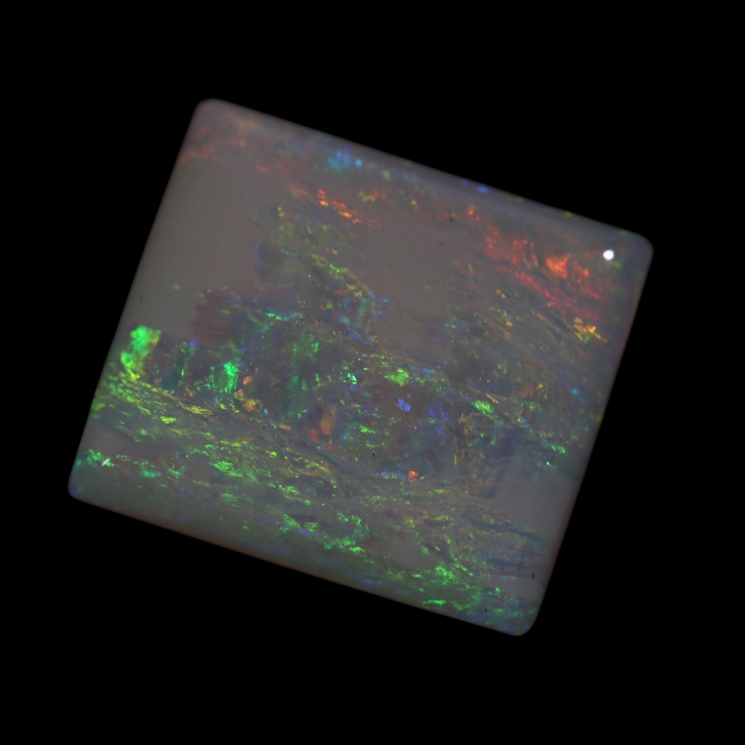 Coober Pedy Rectangle Cushion Cut Opal