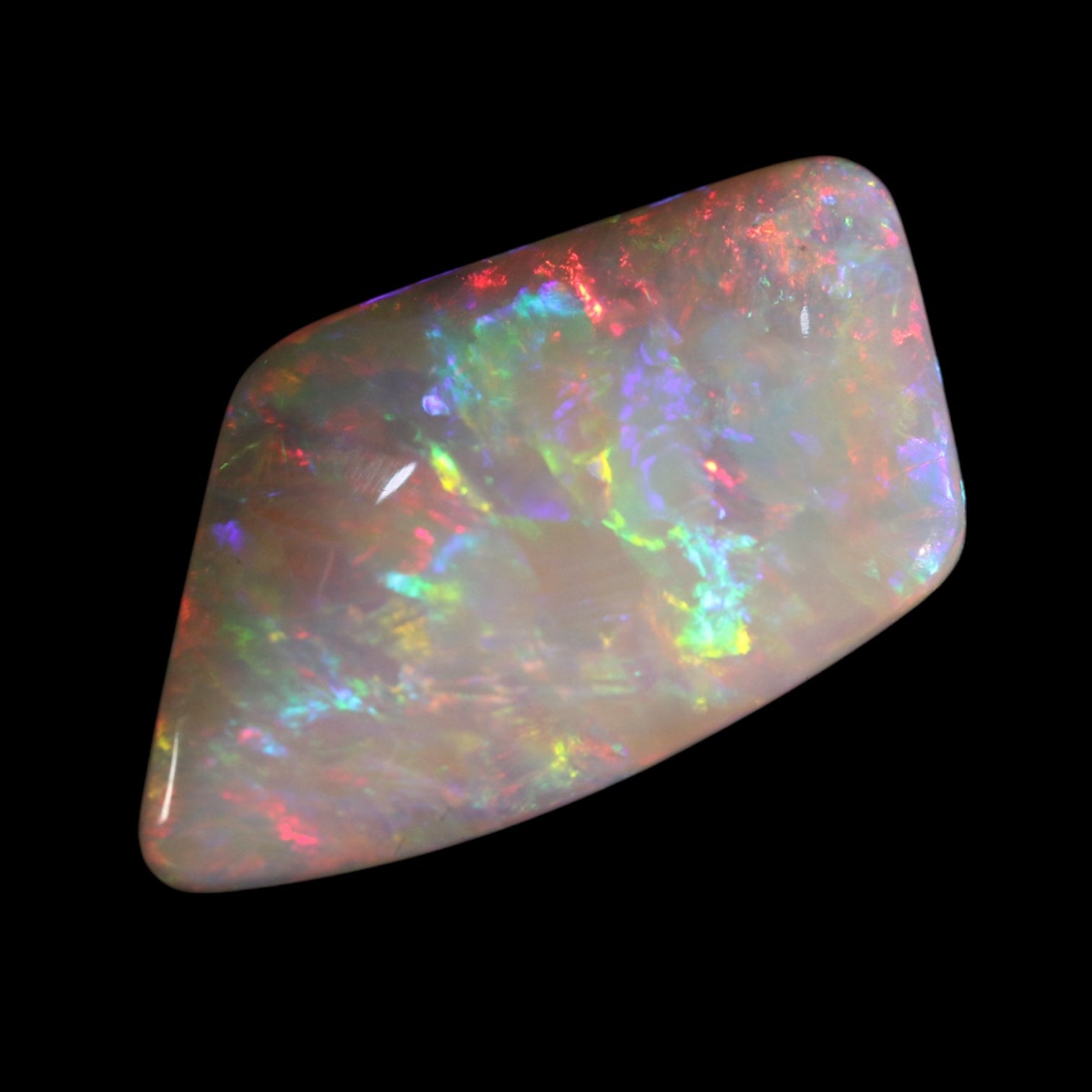 Coober Pedy Opal - Brilliant Red, Green, Blue