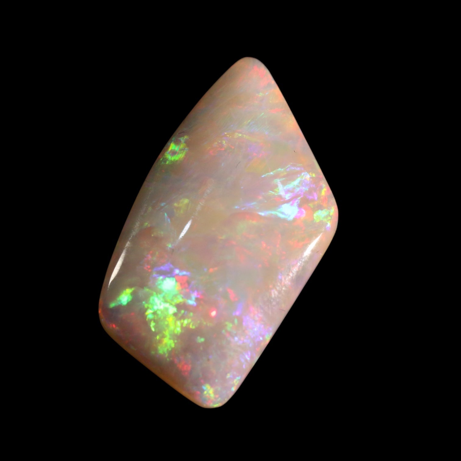 Coober Pedy Opal - Brilliant Red, Green, Blue