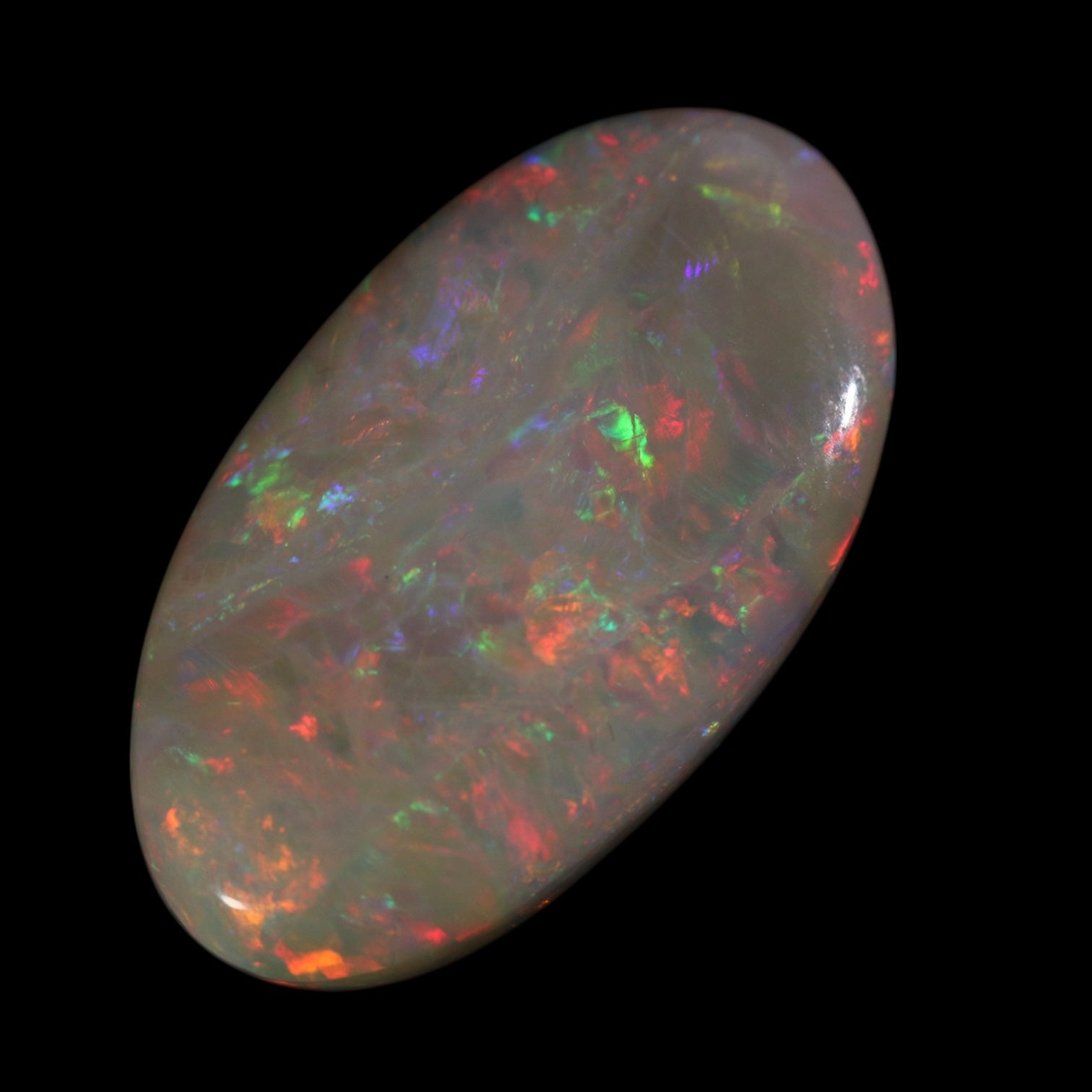 Coober Pedy Oval Pendant Opal