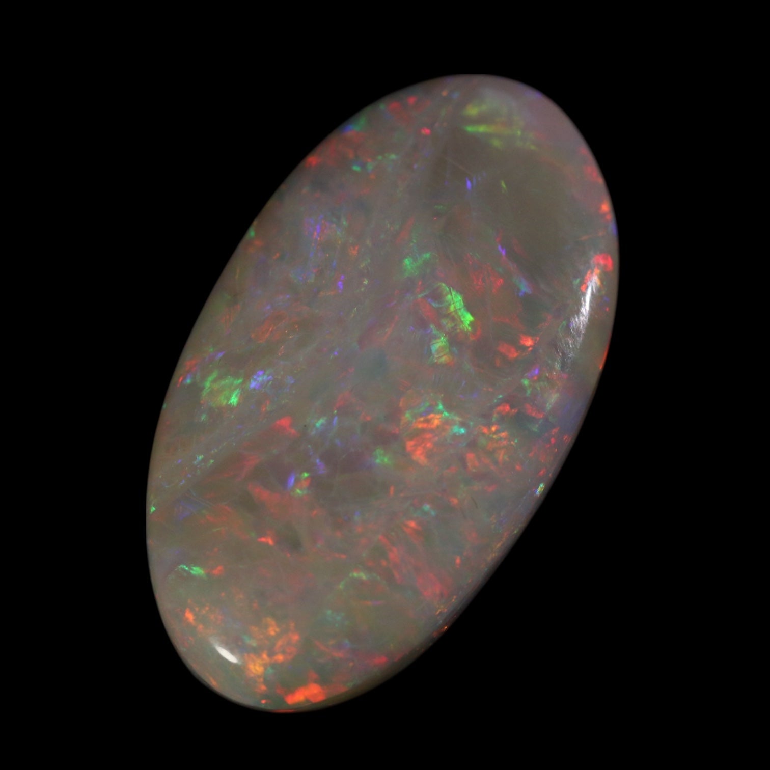 Coober Pedy Oval Pendant Opal