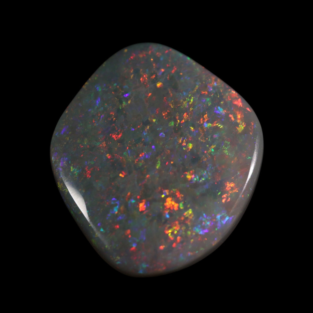 Dark Base Coober Pedy Opal – Rare Dark Base