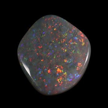 Dark Base Coober Pedy Opal – Rare Dark Base
