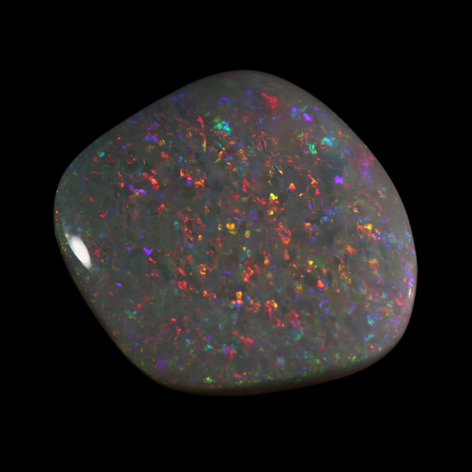 Dark Base Coober Pedy Opal – Rare Dark Base