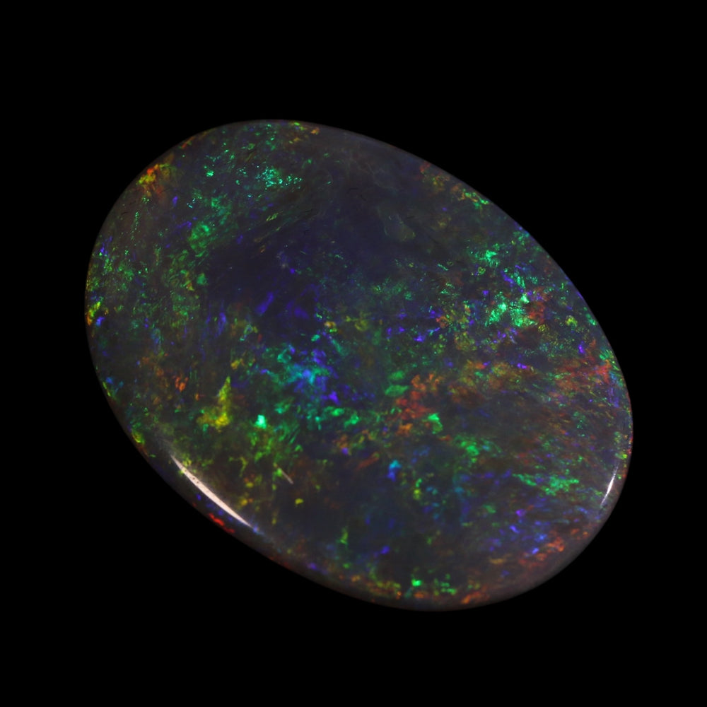 Lightning Ridge Black Opal – Exceptional Broad Flash