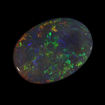 Lightning Ridge Black Opal – Exceptional Broad Flash