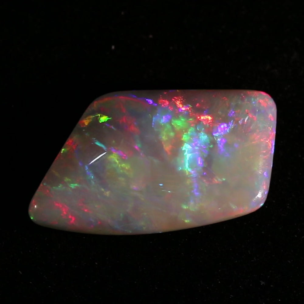 Coober Pedy Opal - Brilliant Red, Green, Blue