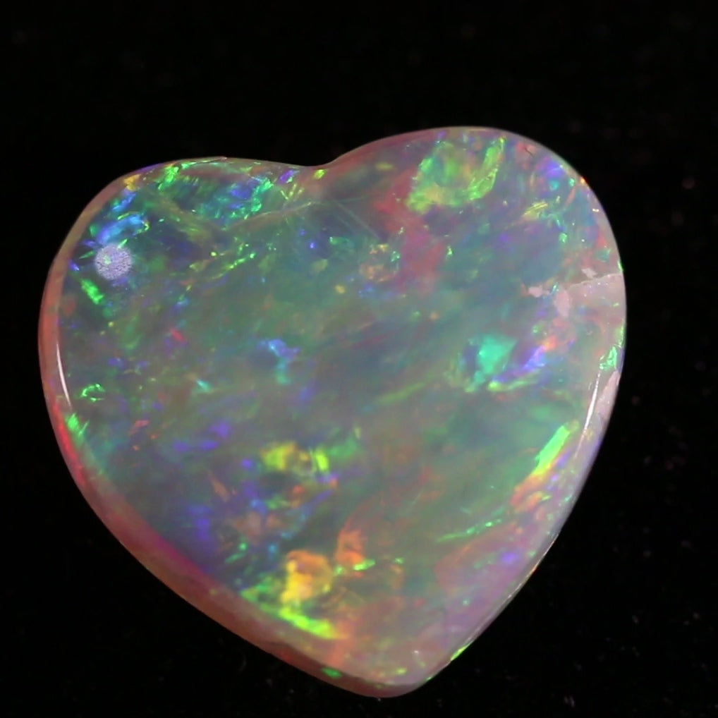 Coober Pedy Crystal Heart Opal